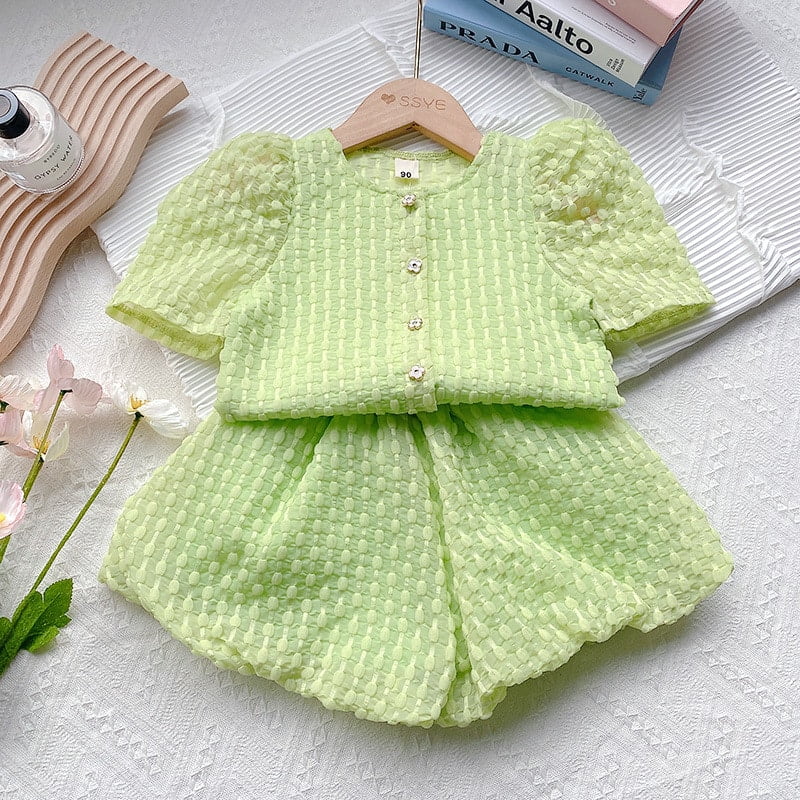 طقم بناتي قطعتين مستورد