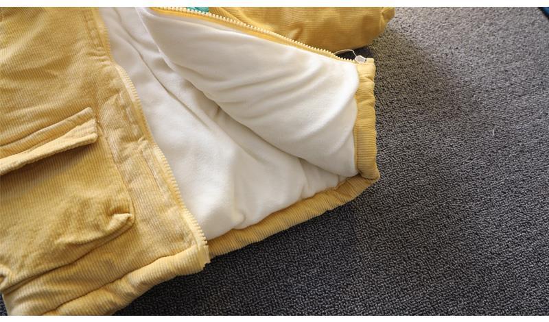 جاكيت اولادى قطيفه مبطن مستورد - الصورة 6