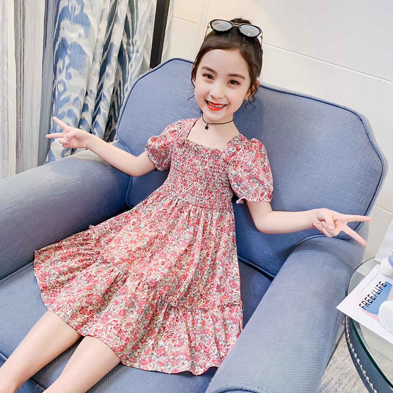 فستان بناتي نصف كم - الصورة 2