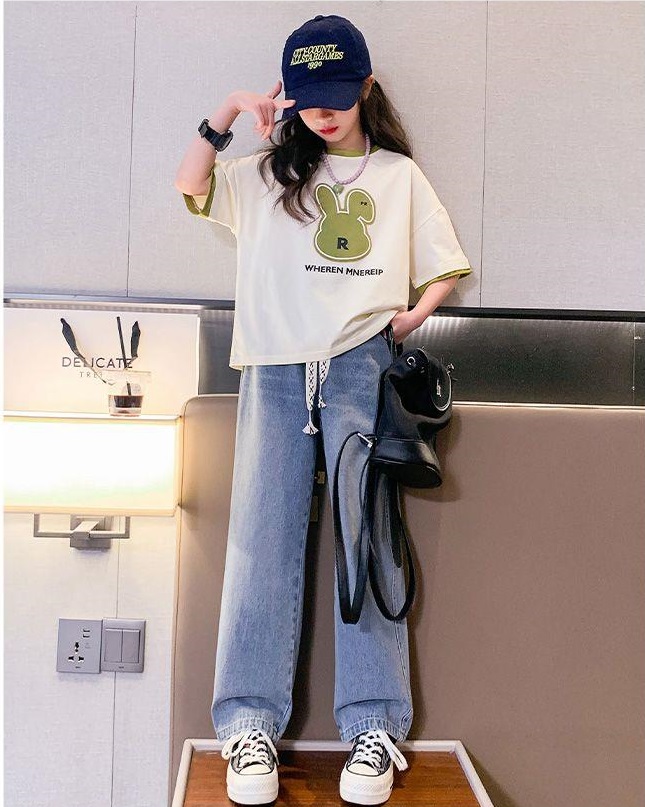 طقم بناتى قطعتين مستورد - الصورة 3