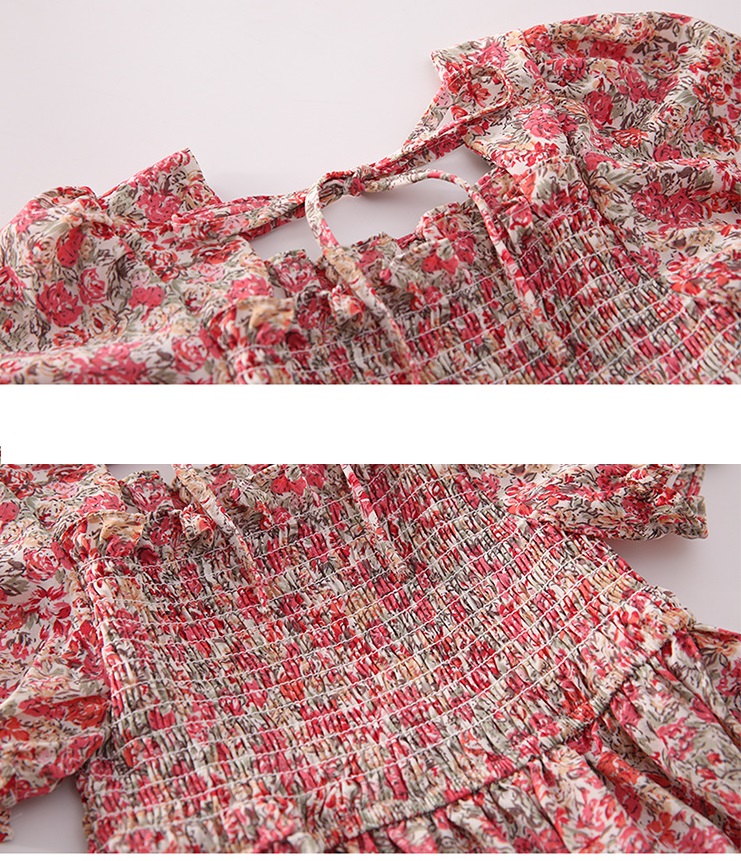 فستان بناتي نصف كم - الصورة 5