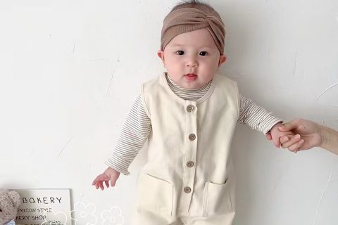 طقم بيبى قطعتين  مستورد