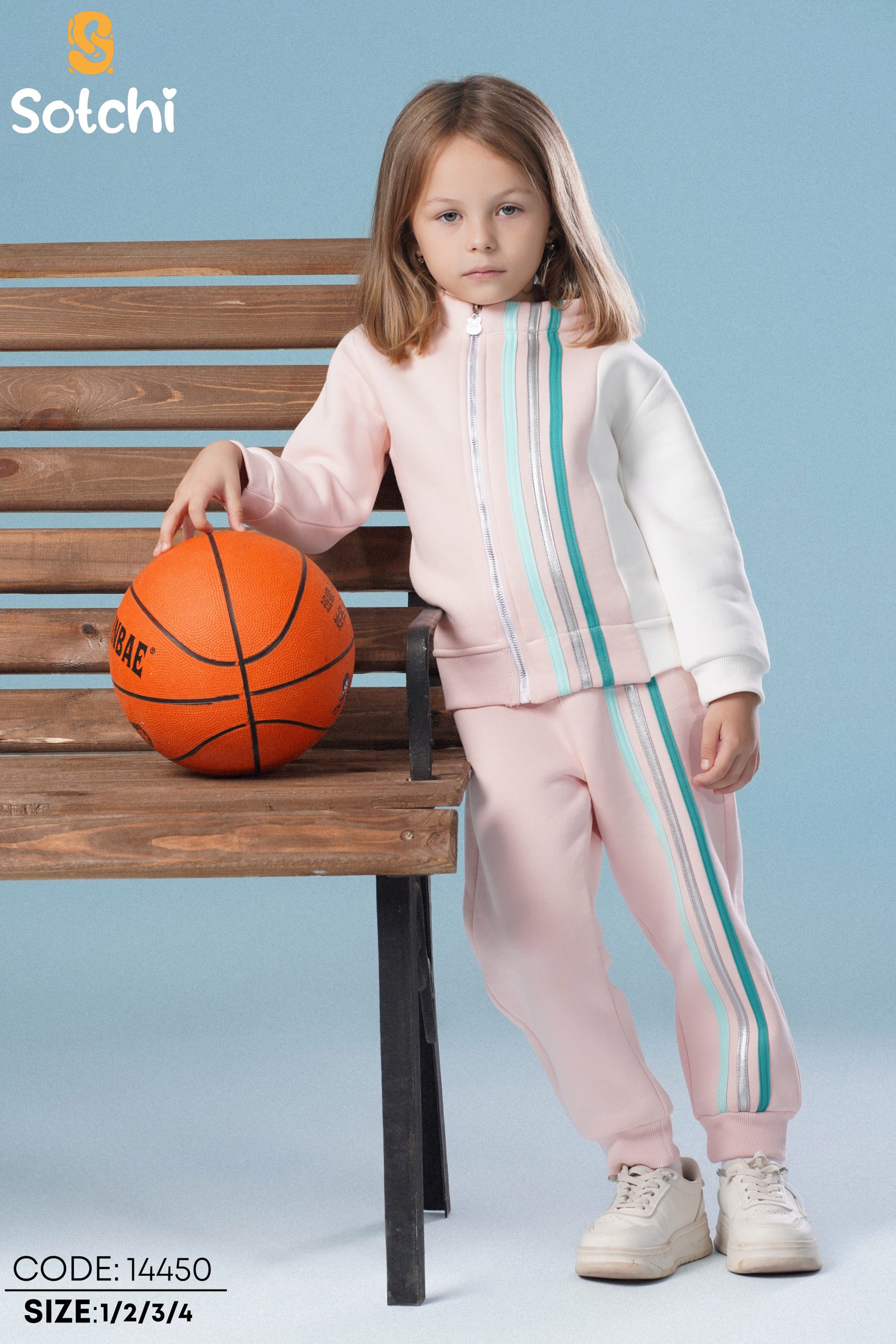 طقم بناتى قطعتين ميلتون مبطن - الصورة 2