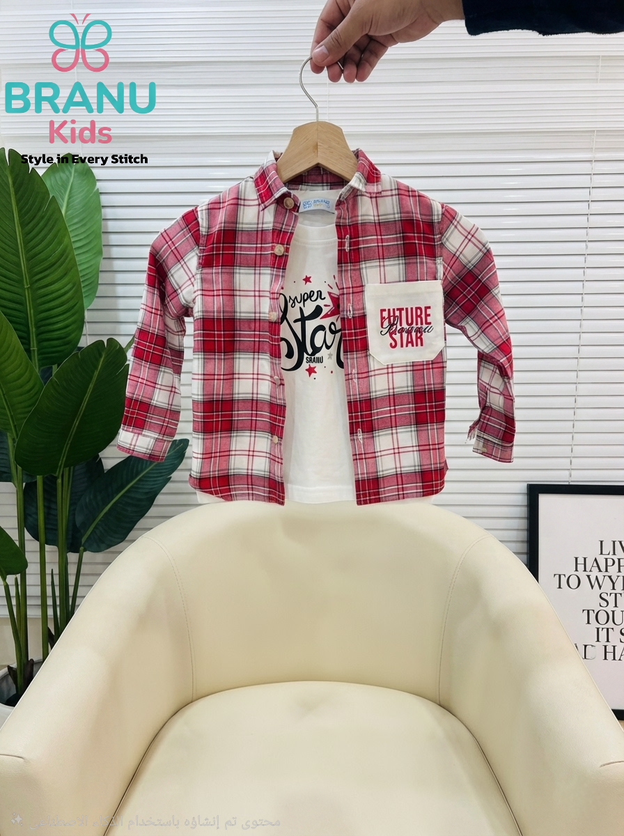 طقم أولادي BRANU ثلاث قطع - الصورة 3