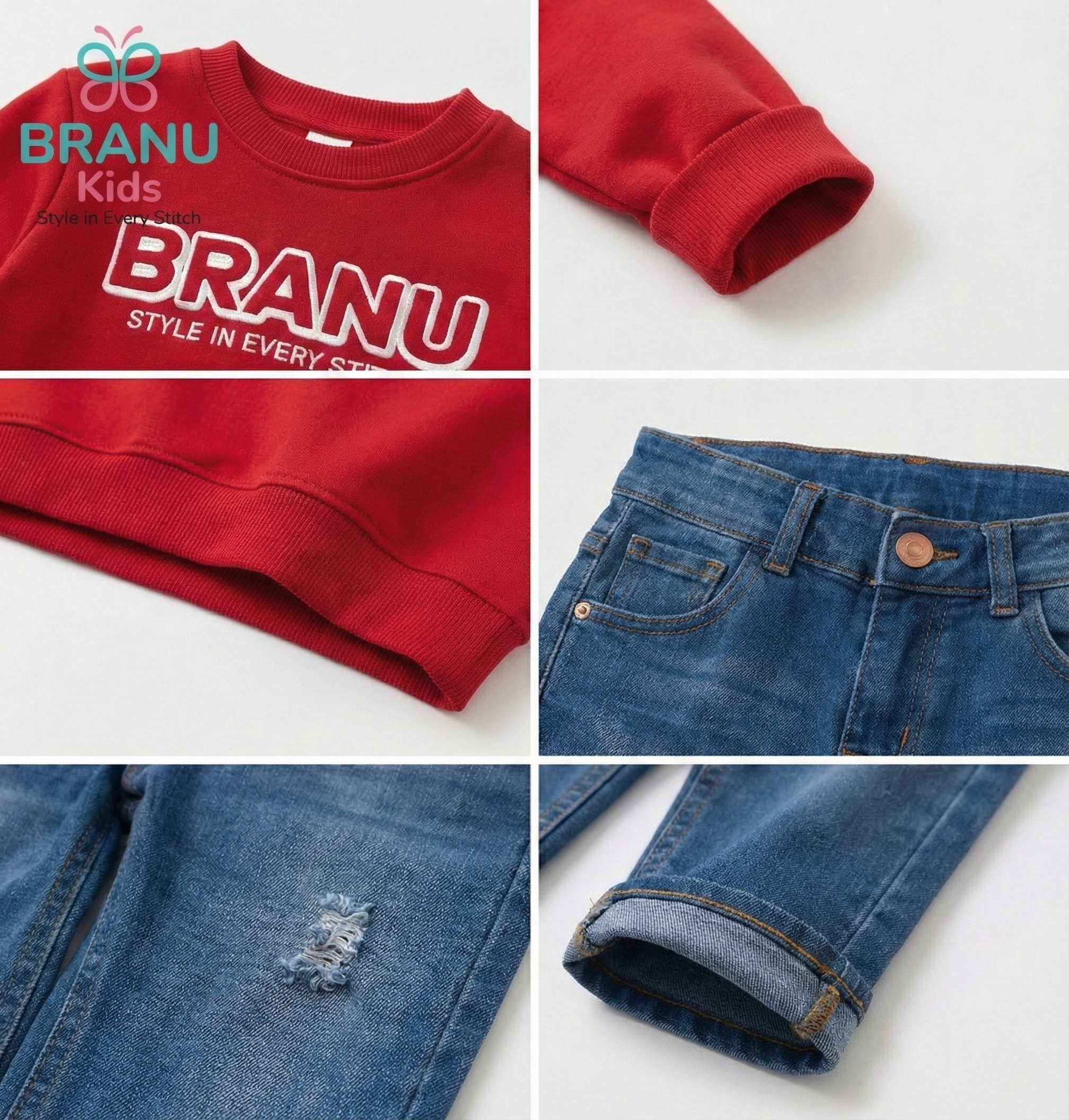 طقم أولادي BRANU قطعتين - الصورة 6