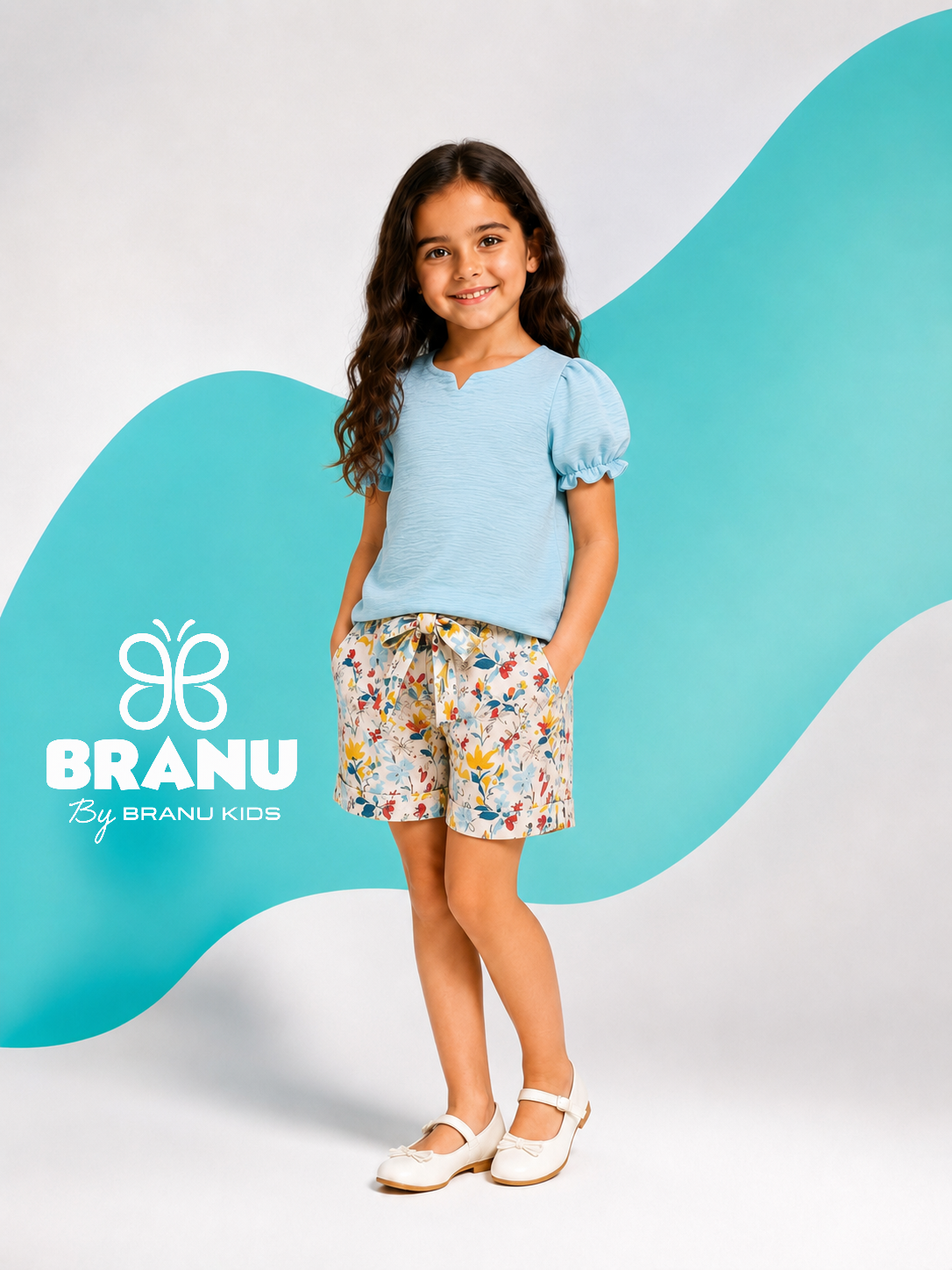 طقم BRANU بناتى قطعتين
