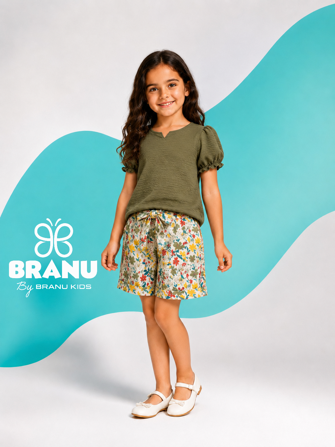 طقم BRANU بناتى قطعتين