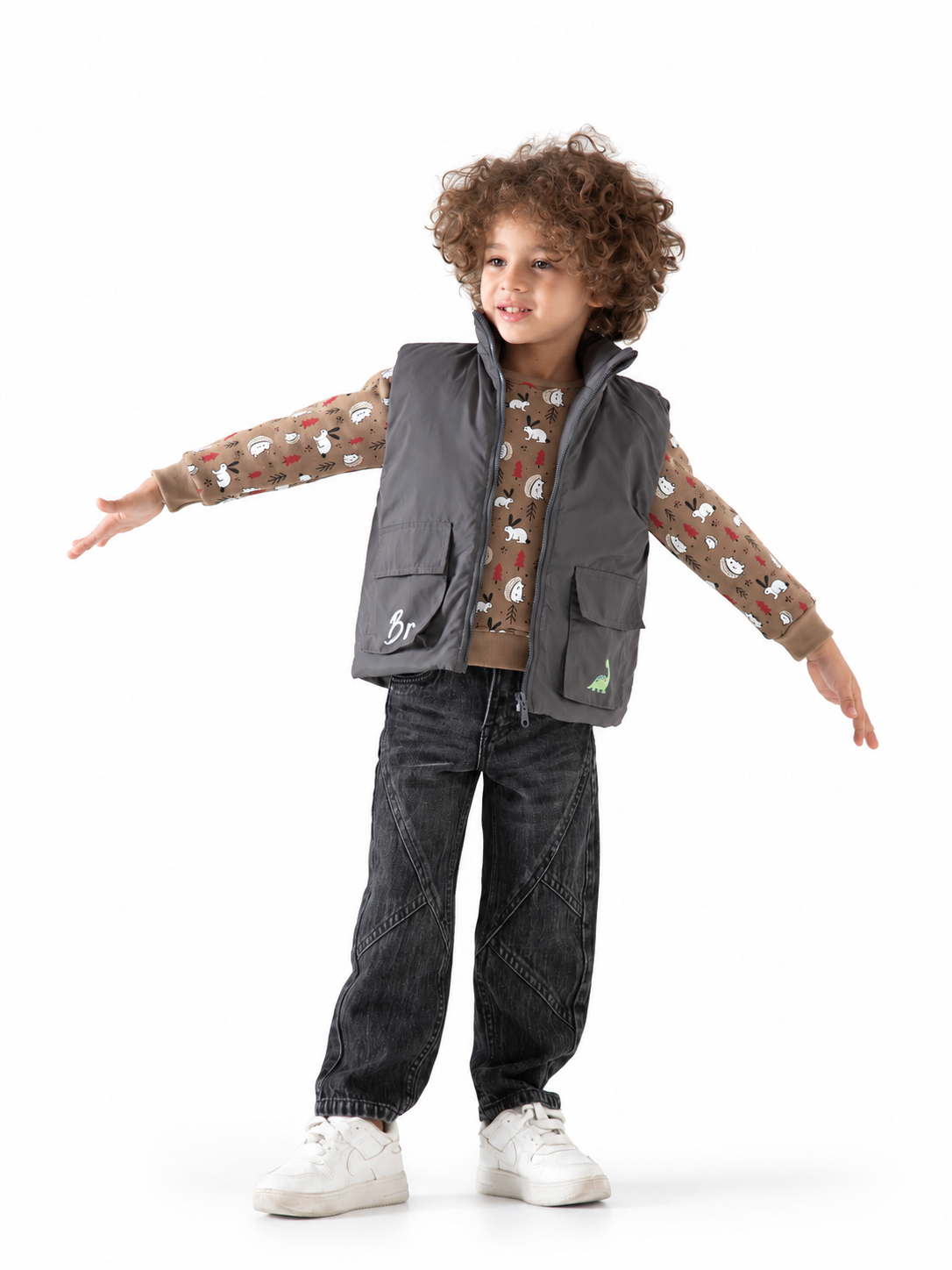 7d87252d-82e2-4a29-8644-5259cd748d4a طقم أولادي شتوي BRANU من ثلاث قطع - الصورة 1